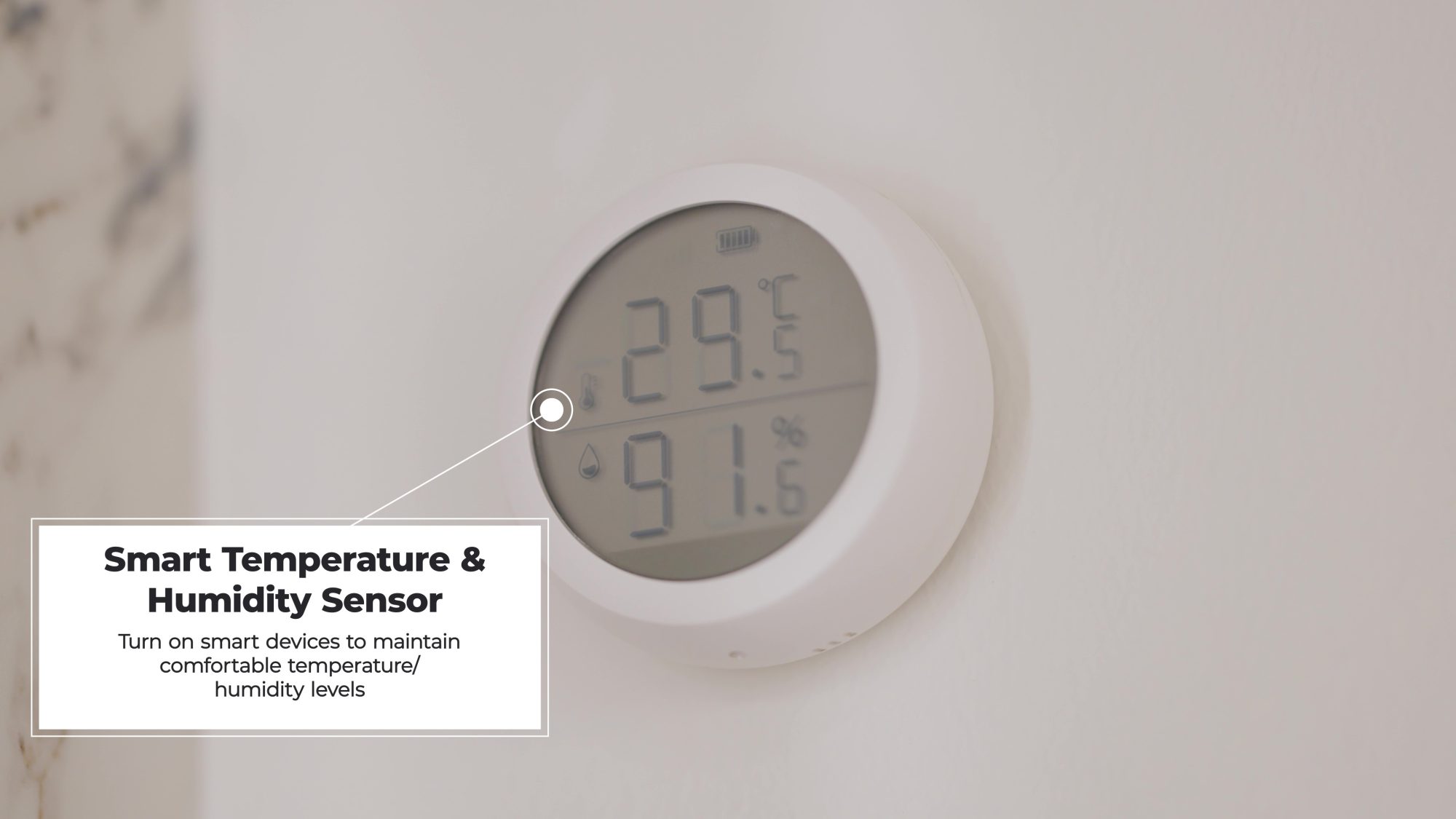 Smart Temperature & Humidity Sensor